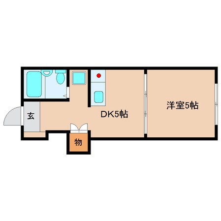 学園前駅 徒歩7分 2階の物件間取画像